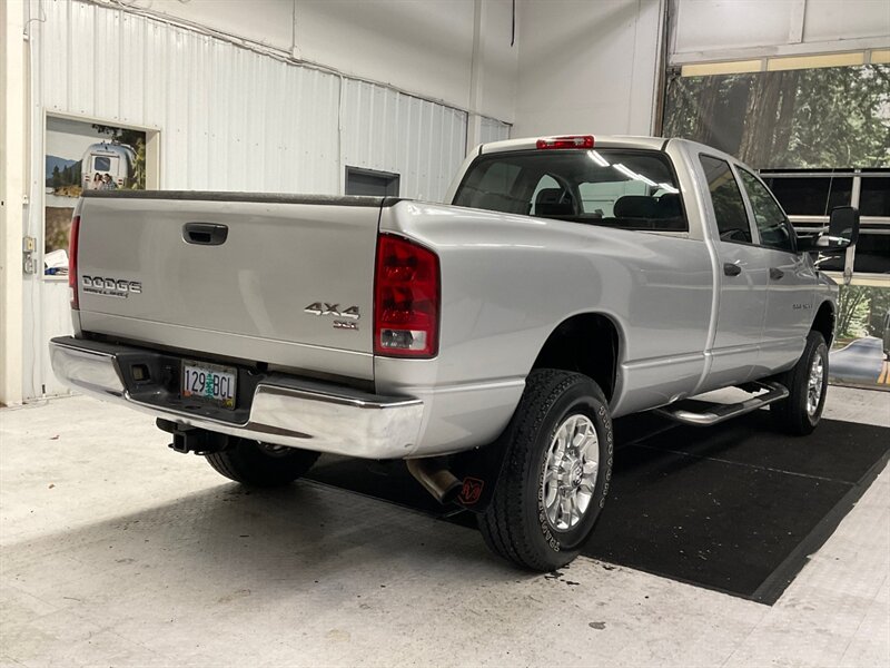 2004 Dodge Ram 2500 SLT Quad Cab 4X4 / 5.9L DIESEL / 6-SPEED / 1-OWNER  / LOCAL OREGON TRUCK / RUST FREE / LONG BED / 6-SPEED MANUAL / 5.9L CUMMINS DIESEL / 134,000 MILES - Photo 7 - Gladstone, OR 97027