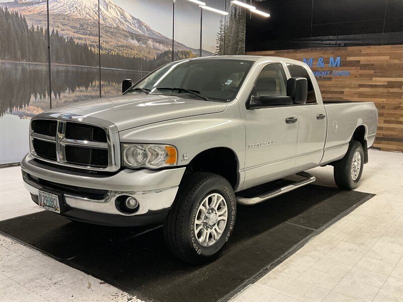 2004 Dodge Ram 2500 SLT Quad Cab 4X4 / 5.9L DIESEL / 6-SPEED / 1-OWNER  / LOCAL OREGON TRUCK / RUST FREE / LONG BED / 6-SPEED MANUAL / 5.9L CUMMINS DIESEL / 134,000 MILES - Photo 1 - Gladstone, OR 97027