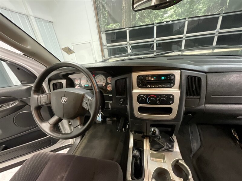 2004 Dodge Ram 2500 SLT Quad Cab 4X4 / 5.9L DIESEL / 6-SPEED / 1-OWNER  / LOCAL OREGON TRUCK / RUST FREE / LONG BED / 6-SPEED MANUAL / 5.9L CUMMINS DIESEL / 134,000 MILES - Photo 20 - Gladstone, OR 97027