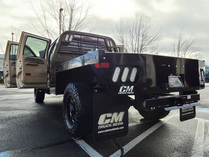 1999 Ford F-350 Super Duty / FLAT BED / Crew Cab / 4X4 / 7.3L /  Powerstroke TURBO DIESEL / 6 SPEED MANUAL / 1-TON / LIFTED - Photo 28 - Portland, OR 97217