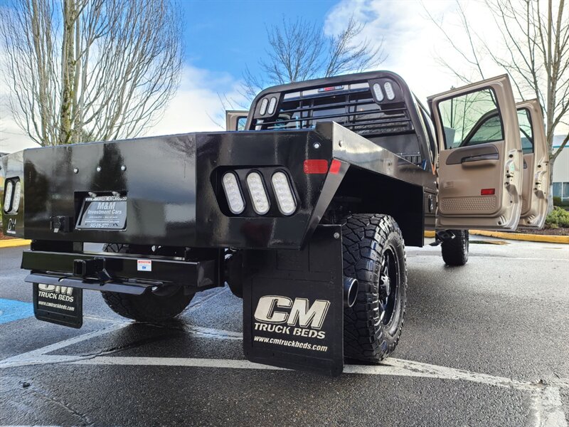 1999 Ford F-350 Super Duty / FLAT BED / Crew Cab / 4X4 / 7.3L /  Powerstroke TURBO DIESEL / 6 SPEED MANUAL / 1-TON / LIFTED - Photo 29 - Portland, OR 97217