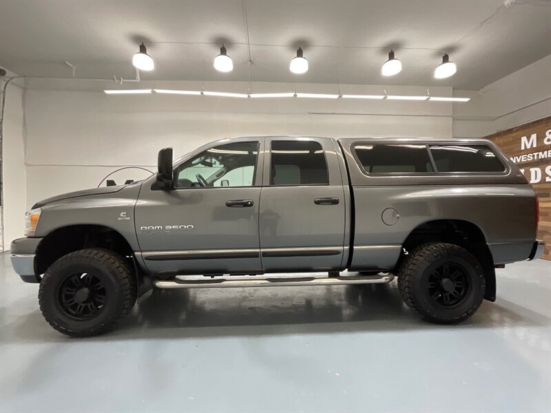 2006 Dodge Ram 3500 SLT BIG HORN 4X4 / 5.9L DIESEL / Leather Seats  / SRW / ZERO RUST / SHORT BED / 1-TON - Photo 3 - Gladstone, OR 97027