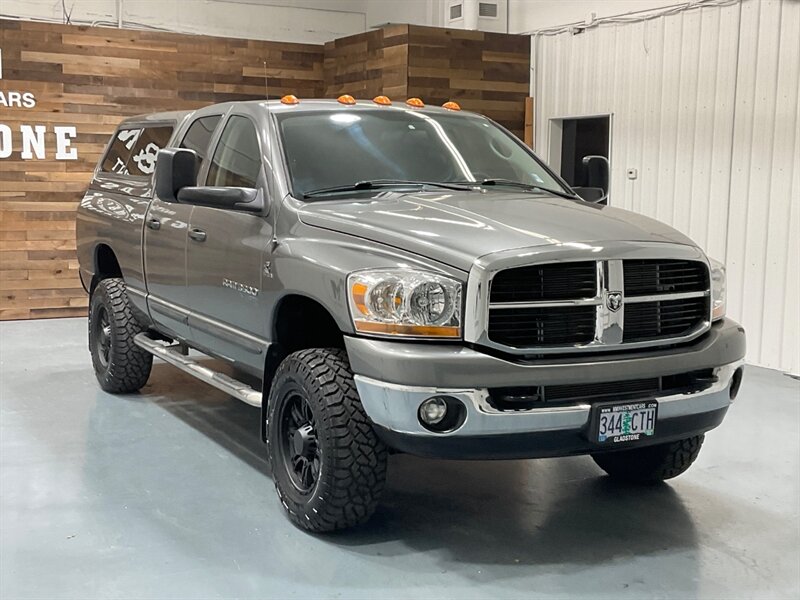 2006 Dodge Ram 3500 SLT BIG HORN 4X4 / 5.9L DIESEL / Leather Seats  / SRW / ZERO RUST / SHORT BED / 1-TON - Photo 2 - Gladstone, OR 97027