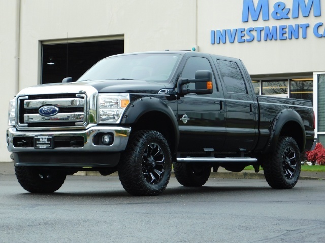 2016 Ford F-350 Super Duty Lariat / 4X4 / 6.7L DIESEL / LIFTED