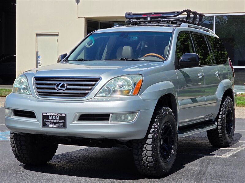 2004 Lexus GX 470 4X4 V8 DVD / LIFT KIT Service Records 1-OWNER 8-passenger NEW TIRES - Photo 1 - Portland, OR 97217