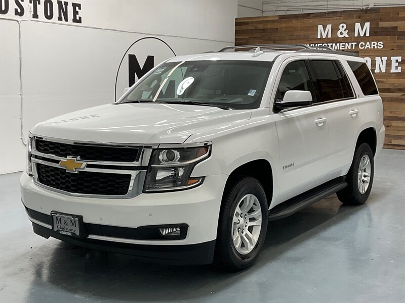 2018 Chevrolet Tahoe LT Sport Utility 4X4 / 5.3L V8 / NEW TIRES / DVD  / Leather Heated seats / Sunroof / Navigation & Camera / LOCAL SUV - Photo 1 - Gladstone, OR 97027