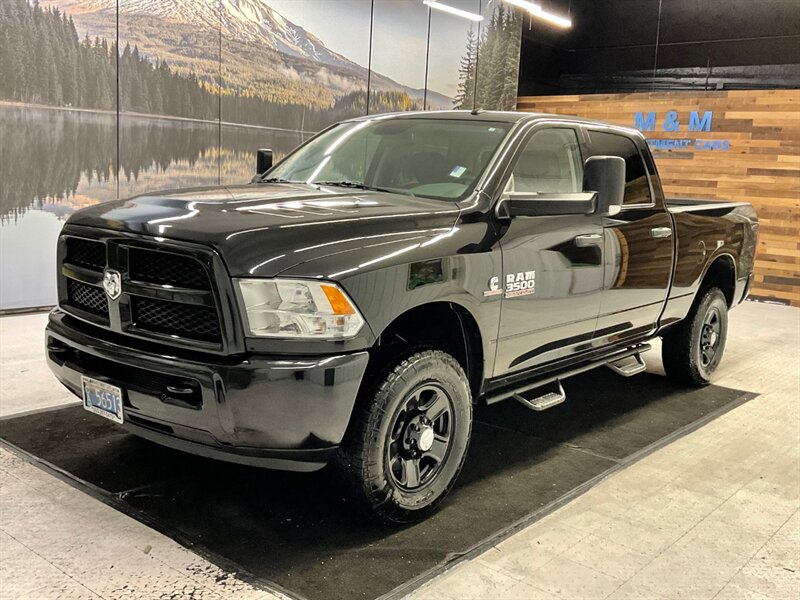 2015 RAM 3500 Crew Cab 4X4 / 6.7L DIESEL / 6-SPEED / 53,000 MILE  / 1-OWNER LOCAL Oregon Truck / Backup Camera / SHORT BED / 6-SPD MANUAL - Photo 1 - Gladstone, OR 97027