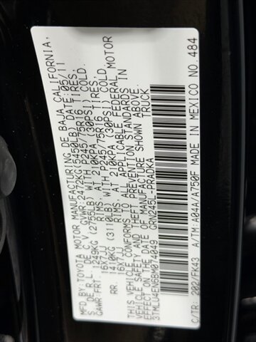 2011 Toyota Tacoma V6 SR5 4.0L V6 4x4 Double Cab / ZERO RUST FREE / NEW TIRES - Photo 54 - Gladstone, OR 97027