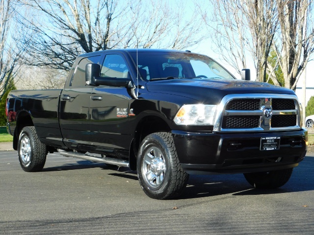 2014 Ram 2500 4X4 Crew Cab / LONG BED / CUMMINS DIESEL / 1-OWNER