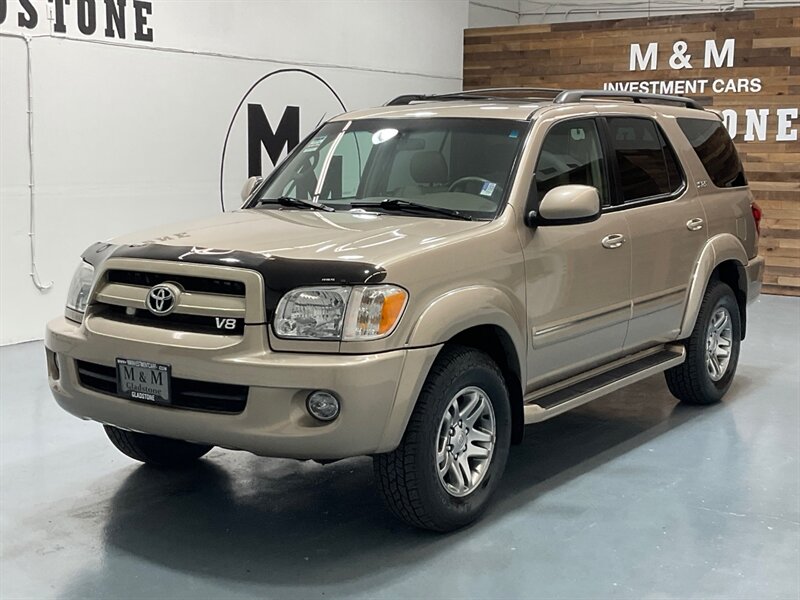 2007 Toyota Sequoia SR5 Sport Utility 4X4 / 4.7L V8 / 3RD ROW SEAT  Leather & Heated Seats / Sunroof / FRESH TIMING BELT + WATER PUMP SERVICE DONE - Photo 1 - Gladstone, OR 97027