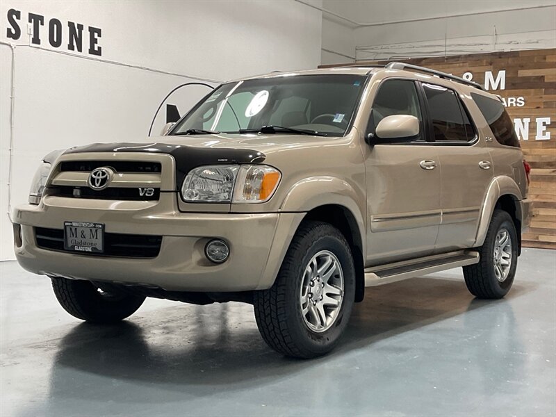 2007 Toyota Sequoia SR5 Sport Utility 4X4 / 4.7L V8 / 3RD ROW SEAT  Leather & Heated Seats / Sunroof / FRESH TIMING BELT + WATER PUMP SERVICE DONE - Photo 56 - Gladstone, OR 97027