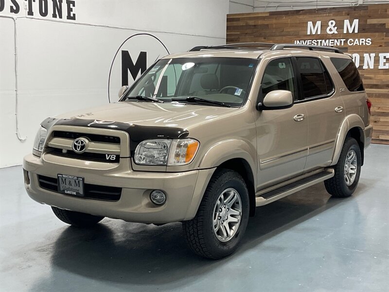 2007 Toyota Sequoia SR5 Sport Utility 4X4 / 4.7L V8 / 3RD ROW SEAT  Leather & Heated Seats / Sunroof / FRESH TIMING BELT + WATER PUMP SERVICE DONE - Photo 43 - Gladstone, OR 97027