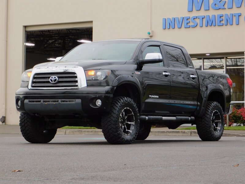 2007 Toyota Tundra Limited CrewMax 4X4 / TRD OFF RD / DVD / LIFTED