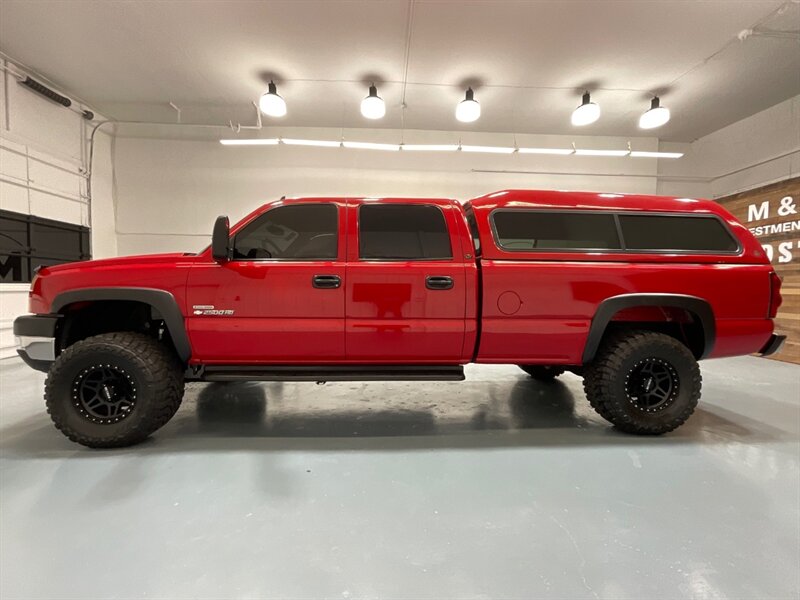 2006 Chevrolet Silverado 2500 LT Crew Cab 4X4 / 6.6L DIESEL / LBZ MOTOR / LIFTED  / ZERO RUST / Allison Transmission / Long bed / Leather Seats - Photo 3 - Gladstone, OR 97027