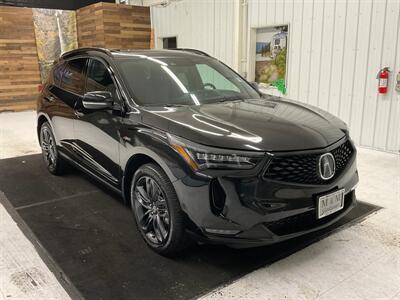 2022 Acura RDX SH-AWD w/A-SPEC / 4 Cyl TURBO / 11,000 MILES  / 1-OWNER LOCAL SUV / Technology Package / Leather / LOADED