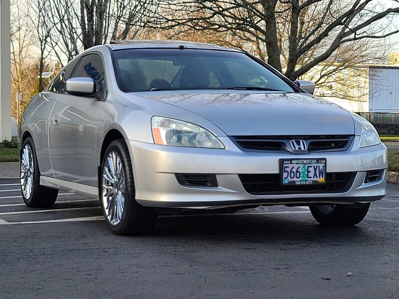 2006 Honda Accord Coupe / VTEC V6 / 6 SPEED / CUSTOM AUDIO / 80K MLS  / LEATHER / SUN ROOF / 160-MPH SPEEDO / DYNAMAT SOUNDPROOFING / VERY LOW MILES - Photo 2 - Portland, OR 97217