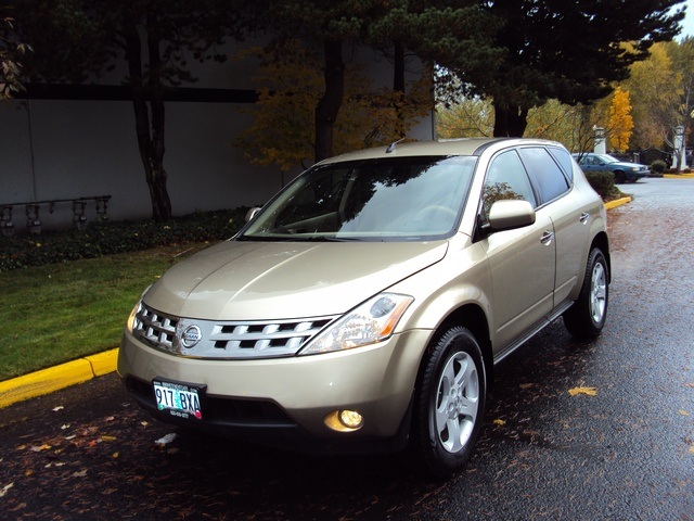 2005 nissan murano sl awd suv