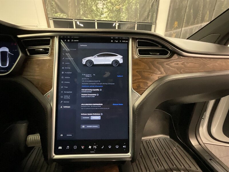 2018 Tesla Model X 75D Sport Utility AWD / 3RD SEAT/ FULL  AUTO PILOT  22 " Black Turbine Wheels / Full Self Driving Downloaded / Bucket Seats / 39,000 MILES - Photo 37 - Gladstone, OR 97027