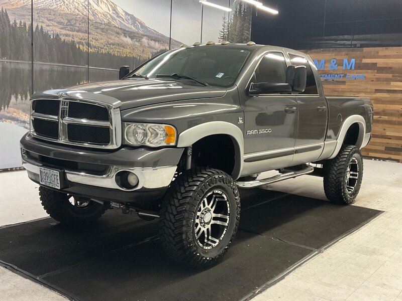 2003 Dodge Ram 3500 SLT Quad Cab 4X4/ 5.9L DIESEL / 6-SPEED / LIFTED  / 1-OWNER LOCAL / 105K MILES - Photo 1 - Gladstone, OR 97027