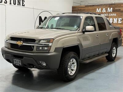 2002 Chevrolet Avalanche 2500 8.1L 4X4 / LEATHER / SUNROOF / ONLY 87K MILES  / LOCAL RUST FREE / LOW MILES Truck