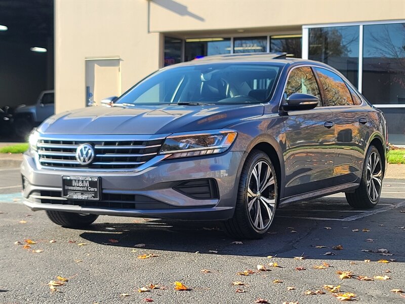 2021 Volkswagen Passat SE TURBO LEATHER / SUNROOF / 1-OWNER / WARRANTY  / BLIND SPOT / HEATED SEATS / ADAPTIVE CRUISE - Photo 1 - Portland, OR 97217