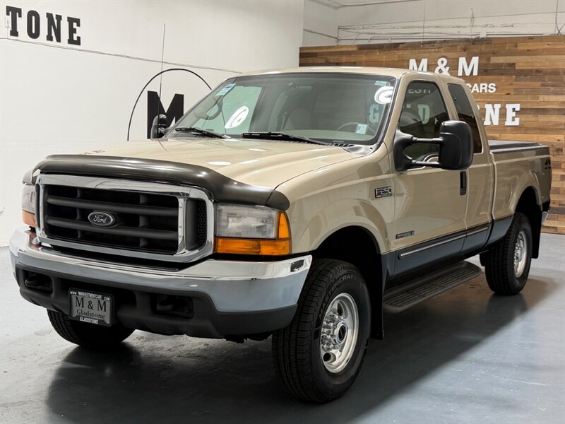 2000 Ford F-250 Lariat 4X4 7.3L DIESEL Leather NEW TIRES 65K MILES  /SHORT BED / ZERO RUST - Photo 1 - Gladstone, OR 97027