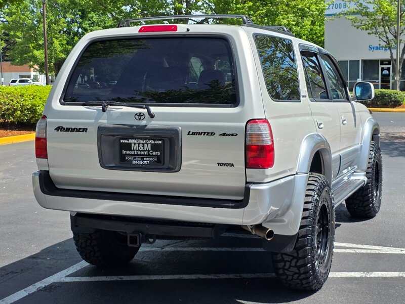 2000 Toyota 4Runner Limited 4X4 / V6 3.4 L / NEW TIMING BELT + WATER PUMP / NEW LIFT /NEW WHEELS / NEW TIRES / LEATHER / 147K MILES ONLY - Photo 8 - Portland, OR 97217