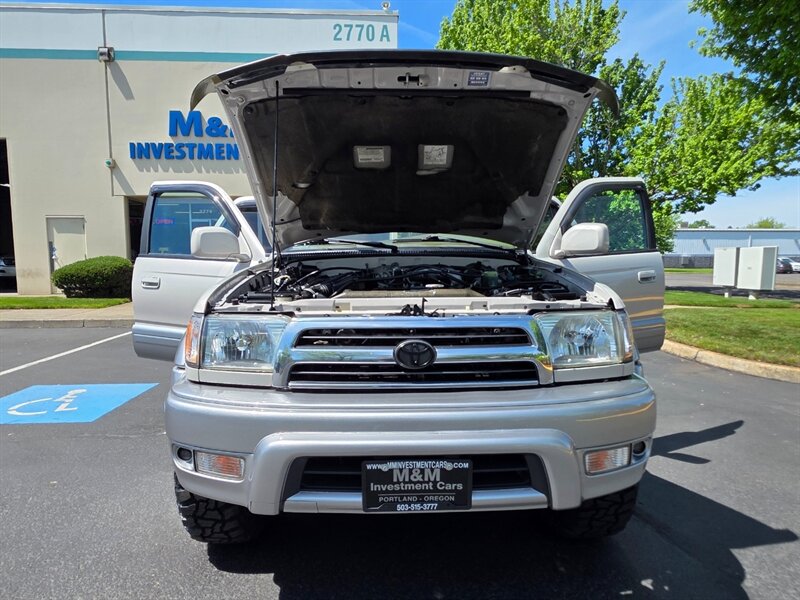 2000 Toyota 4Runner Limited 4X4 / V6 3.4 L / NEW TIMING BELT + WATER PUMP / NEW LIFT /NEW WHEELS / NEW TIRES / LEATHER / 147K MILES ONLY - Photo 29 - Portland, OR 97217