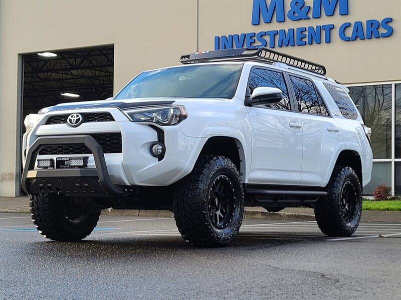 2018 Toyota 4Runner 4X4 V6 / UPGRADES / LADDER / BULL BAR / LIFTED  / LED's / NEW WHEELS + TIRES / 1-OWNER - Photo 63 - Portland, OR 97217