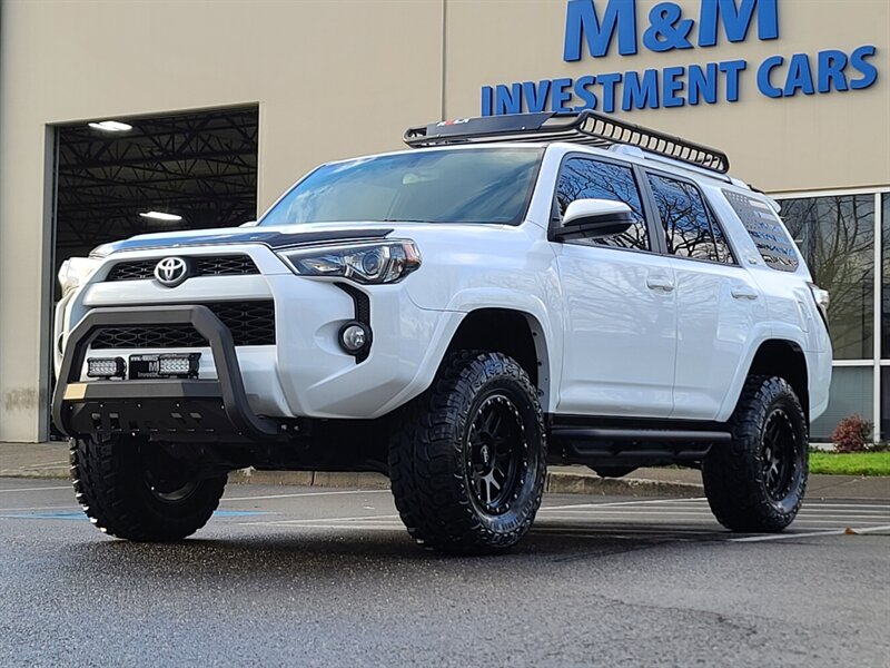 2018 Toyota 4Runner 4X4 V6 / UPGRADES / LADDER / BULL BAR / LIFTED  / LED's / NEW WHEELS + TIRES / 1-OWNER - Photo 1 - Portland, OR 97217