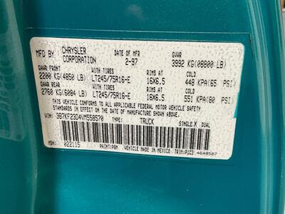 1997 Dodge Ram 2500 Laramie SLT 4X4 / 5.9L DIESEL 12-VALVE /5-SPEED  / 5-SPEED MANUAL / Long Bed / 12-VALVE / NEW TIRES / 1-OWNER / 110K MILES - Photo 53 - Gladstone, OR 97027