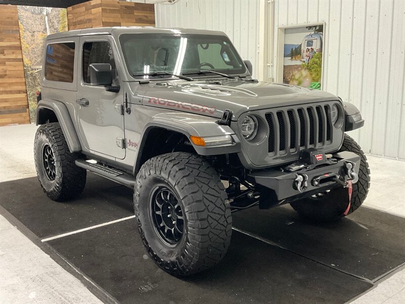 2018 Jeep Wrangler Rubicon 4X4 / 2.0L 4Cyl TURBO /LIFTED/ 27,000 MILE  / LIFTED w. 37 " MUD TIRES / Navigation / Heated Seats / HARD TOP / WINCH / SHARP & SUPER CLEAN !! - Photo 2 - Gladstone, OR 97027