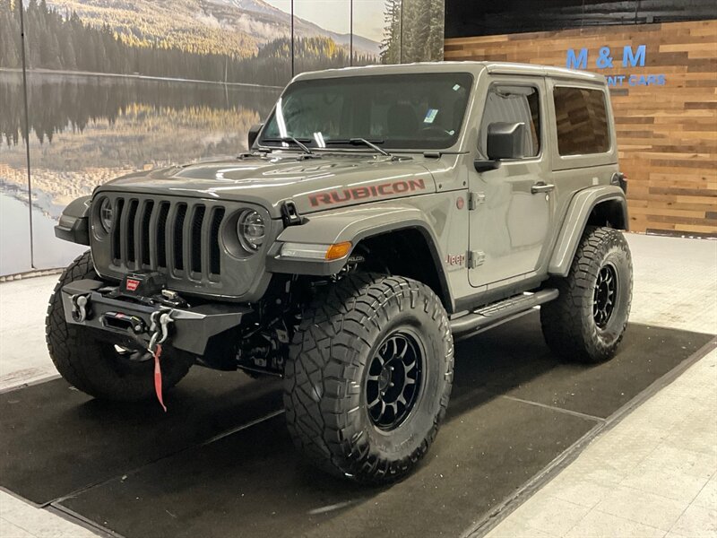 2018 Jeep Wrangler Rubicon 4X4 / 2.0L 4Cyl TURBO /LIFTED/ 27,000 MILE  / LIFTED w. 37 " MUD TIRES / Navigation / Heated Seats / HARD TOP / WINCH / SHARP & SUPER CLEAN !! - Photo 48 - Gladstone, OR 97027