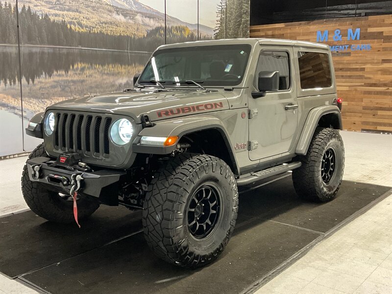 2018 Jeep Wrangler Rubicon 4X4 / 2.0L 4Cyl TURBO /LIFTED/ 27,000 MILE  / LIFTED w. 37 " MUD TIRES / Navigation / Heated Seats / HARD TOP / WINCH / SHARP & SUPER CLEAN !! - Photo 52 - Gladstone, OR 97027