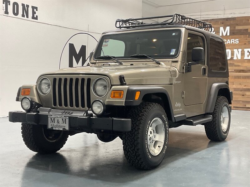 2003 Jeep Wrangler Sport 2dr 4X4/ 6Cyl / 5-SPEED / 75,000 MILES / HARD TOP / LUGGAGE RACK / ZERO RUST / EXCELLENT CONDITION - Photo 1 - Gladstone, OR 97027