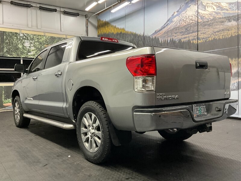 2010 Toyota Tundra Limited CrewMax 4X4 / 5.7L / Leather Navi DVD  BRAND NEW TIRES / LOCAL OREGON TRUCK / RUST FREE - Photo 7 - Gladstone, OR 97027