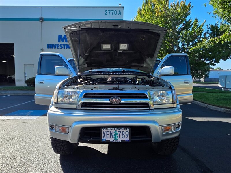 2000 Toyota 4Runner Limited 4X4 / V6 3.4 L / BILSTIEN SUSPENSION LIFT / REAR DIFF LOCK / TIMING BELT DONE / SUN ROOF / LEATHER / BRAND NEW TIRES / ZERO RUST - Photo 30 - Portland, OR 97217