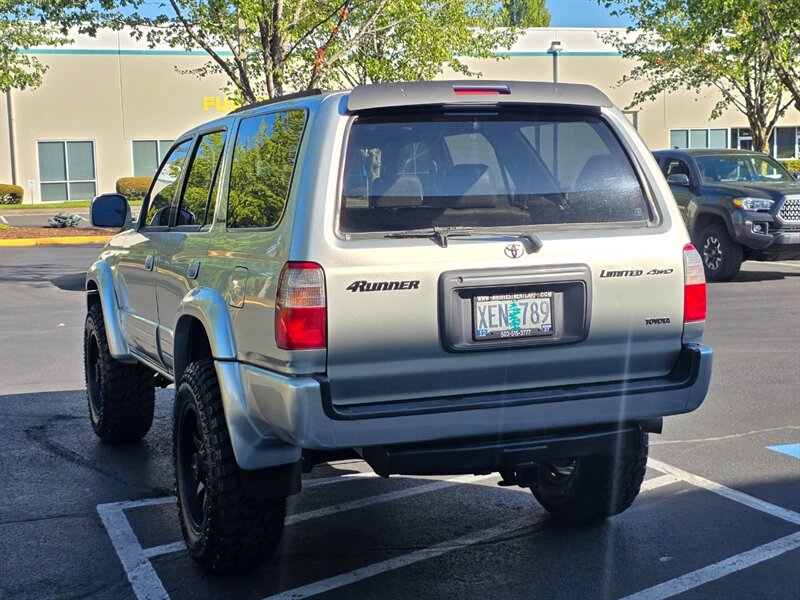 2000 Toyota 4Runner Limited 4X4 / V6 3.4 L / BILSTIEN SUSPENSION LIFT / REAR DIFF LOCK / TIMING BELT DONE / SUN ROOF / LEATHER / BRAND NEW TIRES / ZERO RUST - Photo 7 - Portland, OR 97217