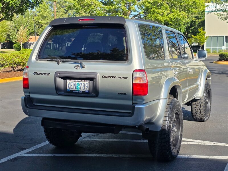 2000 Toyota 4Runner Limited 4X4 / V6 3.4 L / BILSTIEN SUSPENSION LIFT / REAR DIFF LOCK / TIMING BELT DONE / SUN ROOF / LEATHER / BRAND NEW TIRES / ZERO RUST - Photo 8 - Portland, OR 97217