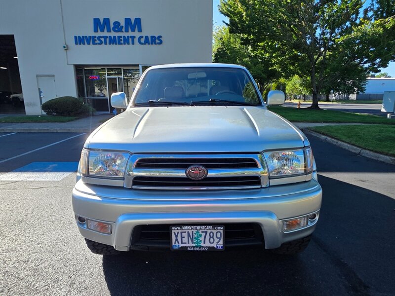 2000 Toyota 4Runner Limited 4X4 / V6 3.4 L / BILSTIEN SUSPENSION LIFT / REAR DIFF LOCK / TIMING BELT DONE / SUN ROOF / LEATHER / BRAND NEW TIRES / ZERO RUST - Photo 5 - Portland, OR 97217