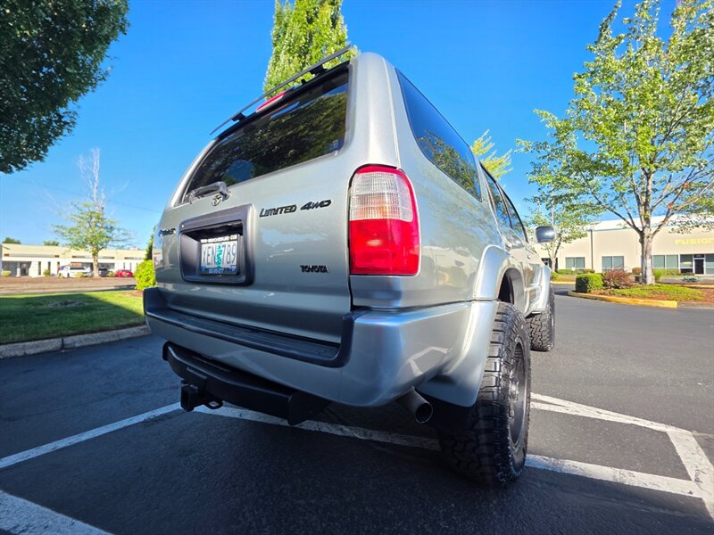 2000 Toyota 4Runner Limited 4X4 / V6 3.4 L / BILSTIEN SUSPENSION LIFT / REAR DIFF LOCK / TIMING BELT DONE / SUN ROOF / LEATHER / BRAND NEW TIRES / ZERO RUST - Photo 12 - Portland, OR 97217