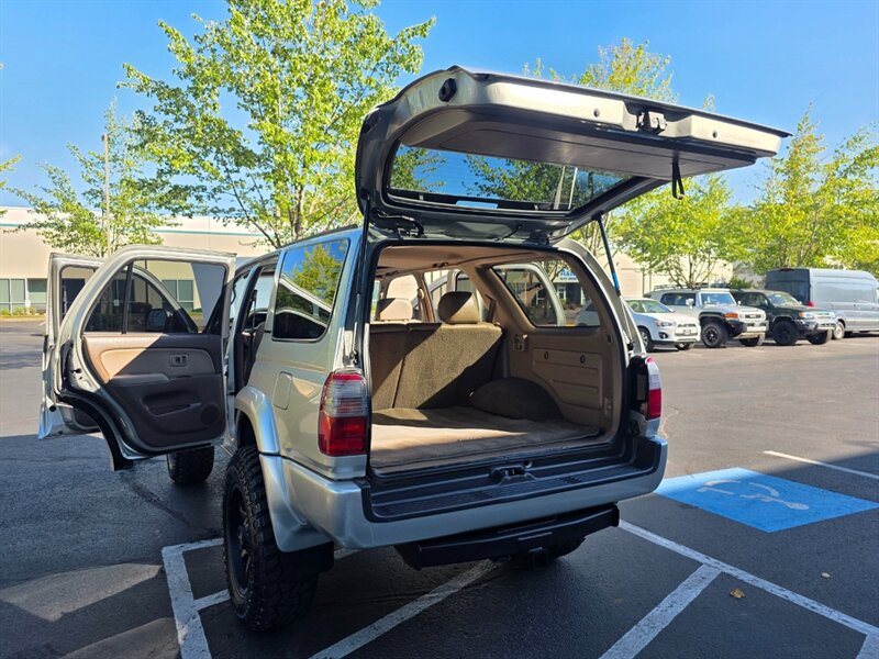 2000 Toyota 4Runner Limited 4X4 / V6 3.4 L / BILSTIEN SUSPENSION LIFT / REAR DIFF LOCK / TIMING BELT DONE / SUN ROOF / LEATHER / BRAND NEW TIRES / ZERO RUST - Photo 29 - Portland, OR 97217
