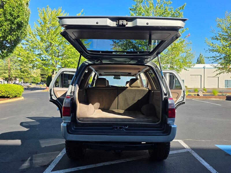 2000 Toyota 4Runner Limited 4X4 / V6 3.4 L / BILSTIEN SUSPENSION LIFT / REAR DIFF LOCK / TIMING BELT DONE / SUN ROOF / LEATHER / BRAND NEW TIRES / ZERO RUST - Photo 31 - Portland, OR 97217
