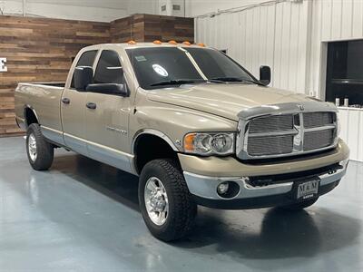 2005 Dodge Ram 3500 SLT 4X4 / 5.9L CUMMINS DIESEL HO / SRW / ZERO RUST  / Long Bed / 1-TON