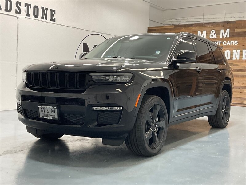 2023 Jeep Grand Cherokee L Limited 4X4 / 1-OWNER / DVD Player / 3RD ROW SEAT  / Leather w. Heated Seats /Front Passenger Interactive Display - Photo 1 - Gladstone, OR 97027