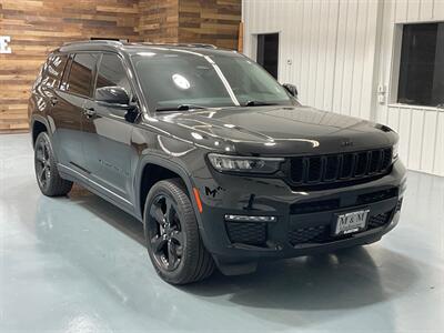 2023 Jeep Grand Cherokee L Limited 4X4 / 1-OWNER / DVD Player / 3RD ROW SEAT  / Leather w. Heated Seats /Front Passenger Interactive Display