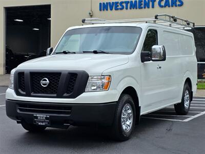 2018 Nissan NV 3500 HD 1-TON / HEAVY DUTY / V8 5.6L / 1-OWNER  / CARGO VAN / HD CARGO ROOF RACK / LOCAL / RUST FREE Van