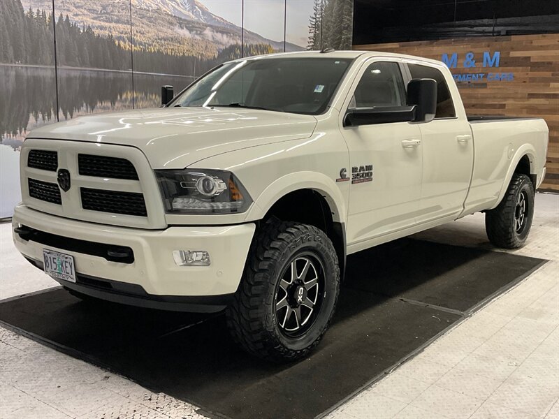 2017 RAM 3500 Laramie Crew Cab 4X4 / 6.7L DIESEL / AISIN TRANNY  / BRAND NEW MUD TIRES / RUST FREE - Photo 58 - Gladstone, OR 97027