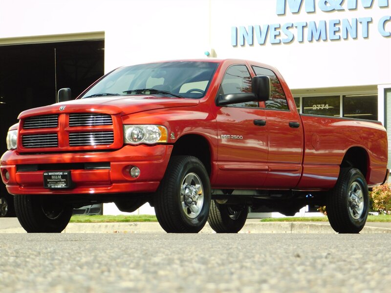 2005 Dodge Ram 2500 Laramie 4dr 4X4 5.9L Cummins Diesel / 6-SPEED