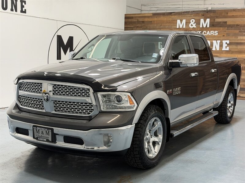 2014 RAM 1500 Laramie Crew Cab 4X4 5.7L V8 /Leather / LOADED /Heated & Cooled Leather Seats / Sunroof / ZERO RUST - Photo 1 - Gladstone, OR 97027